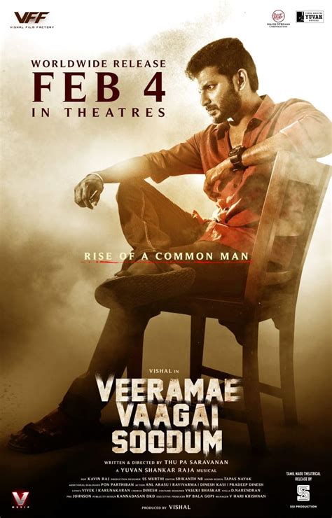 veerame vaagai soodum tamil full movie download  Vishal, who is studying in college, falls in love with his sister Dwarka (Raveena Ravi) as the brother of a local rowdy in their area and tortures her